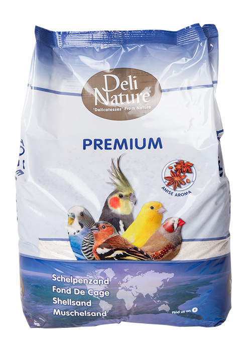 DN BIRDSAND PREMIUM WHITE + ANIS 20KG