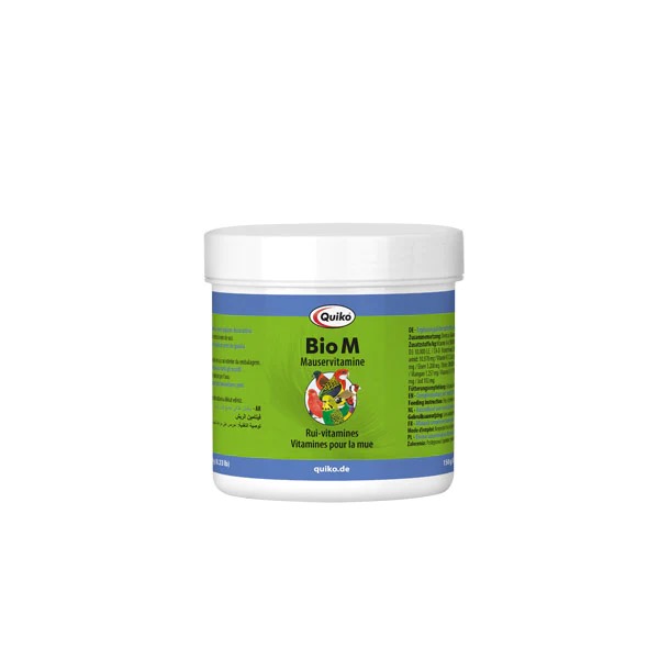 Quiko® Bio M – Moulting Vitamin 150 g