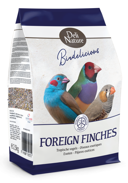 DN BIRDELICIOUS FOREIGN FINCH 800gr