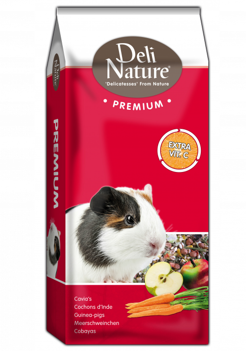 DELI NATURE PREMIUM GUINEA-PIG 15KG