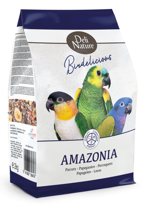 DN BIRDELICIOUS PARROTS AMAZONIA 750 GR