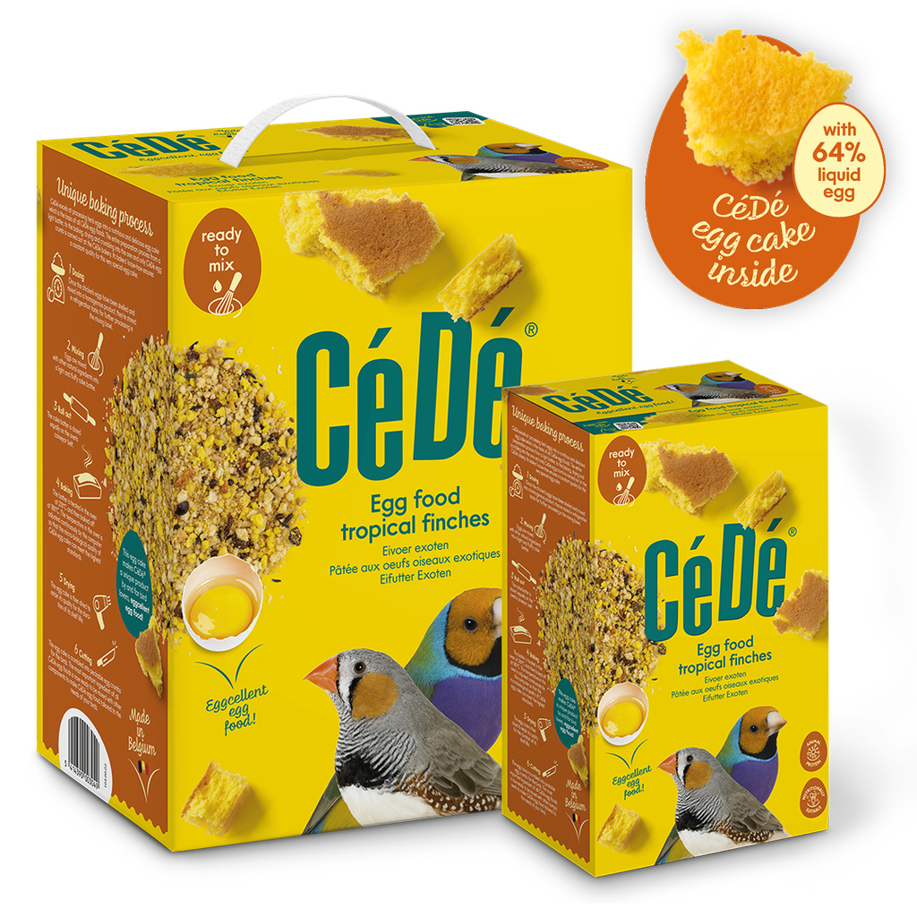 CEDE EGG FOOD TROPICAL FINCHES 5KG