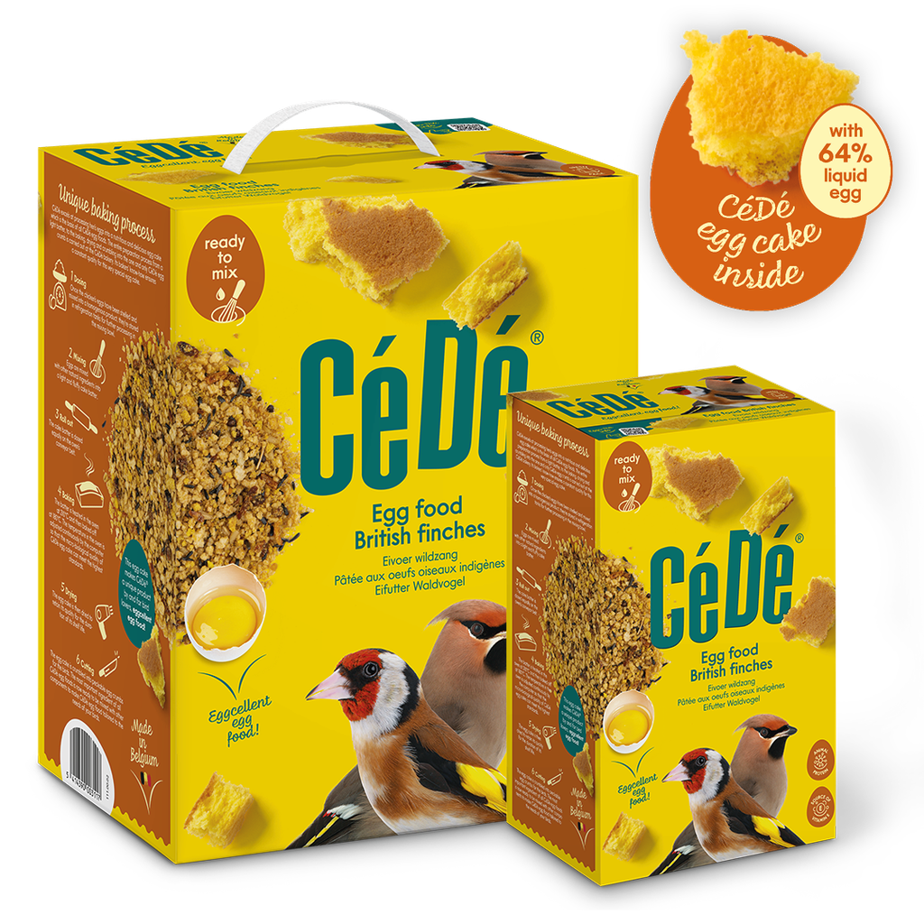 CEDE EGG FOOD BRITISH FINCHES 5KG