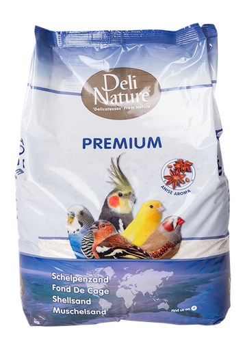 DN BIRDSAND PREMIUM WHITE + ANIS 20KG