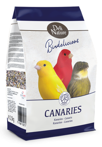 [028501] DN BIRDELICIOUS CANARIES 800gr