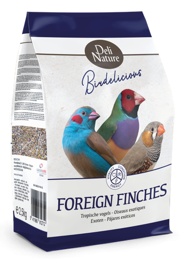 DN BIRDELICIOUS FOREIGN FINCH 800gr