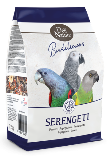 [028528] DN BIRDELICIOUS PARROTS SERENGETI 2kg