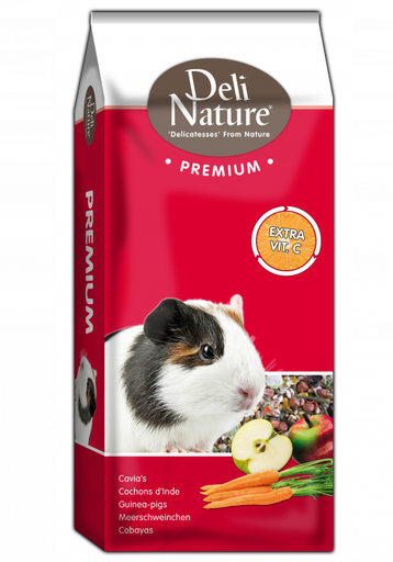 DELI NATURE PREMIUM GUINEA-PIG 15KG